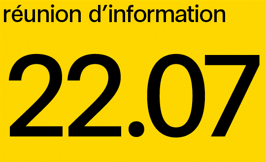 réunion d'information en ligne