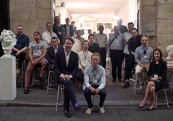 Les membres du jury d'architecture intérieure 2019