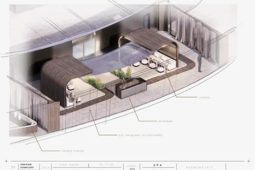 Élodie González Développe un projet d’architecture intérieure AVEC les élèves de 4e année