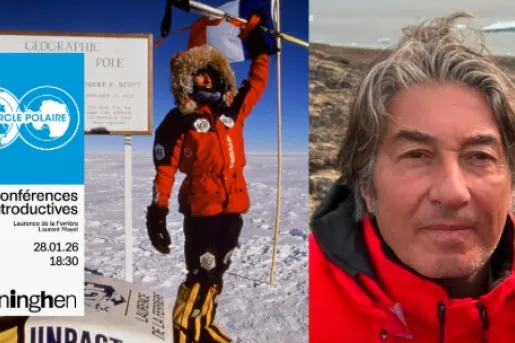 Cercle polaire conférence antarctique Mayet