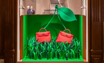 Un jardin d&#039;automne pour Hermès