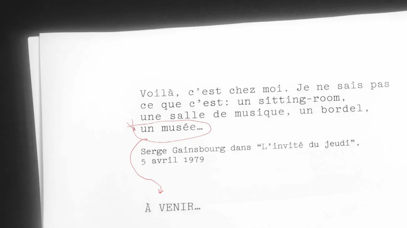 Maison Gainsbourg - L’œuvre totale Maison Gainsbourg - L’œuvre totale