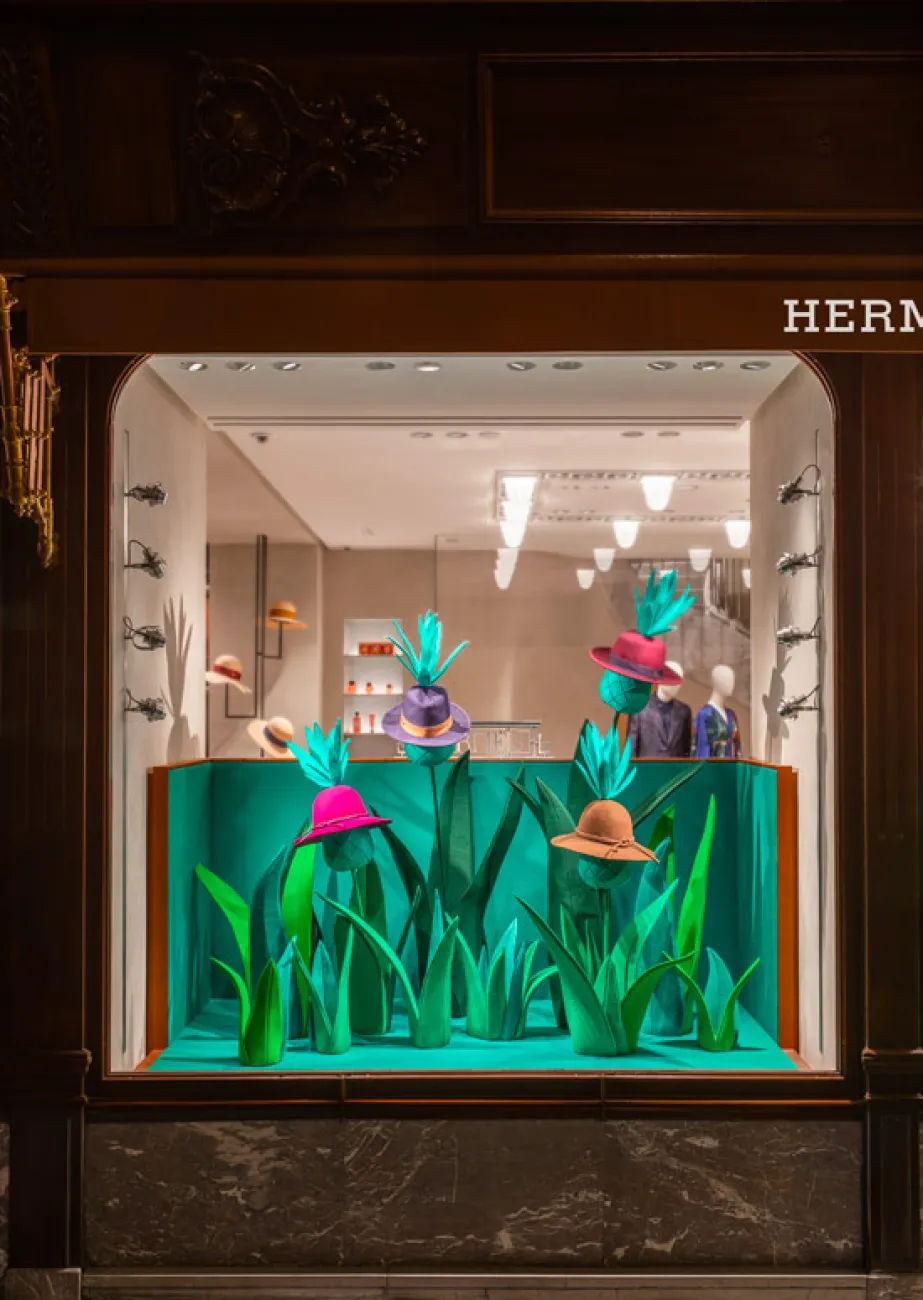 Un jardin d'automne pour Hermès Un jardin d'automne pour Hermès