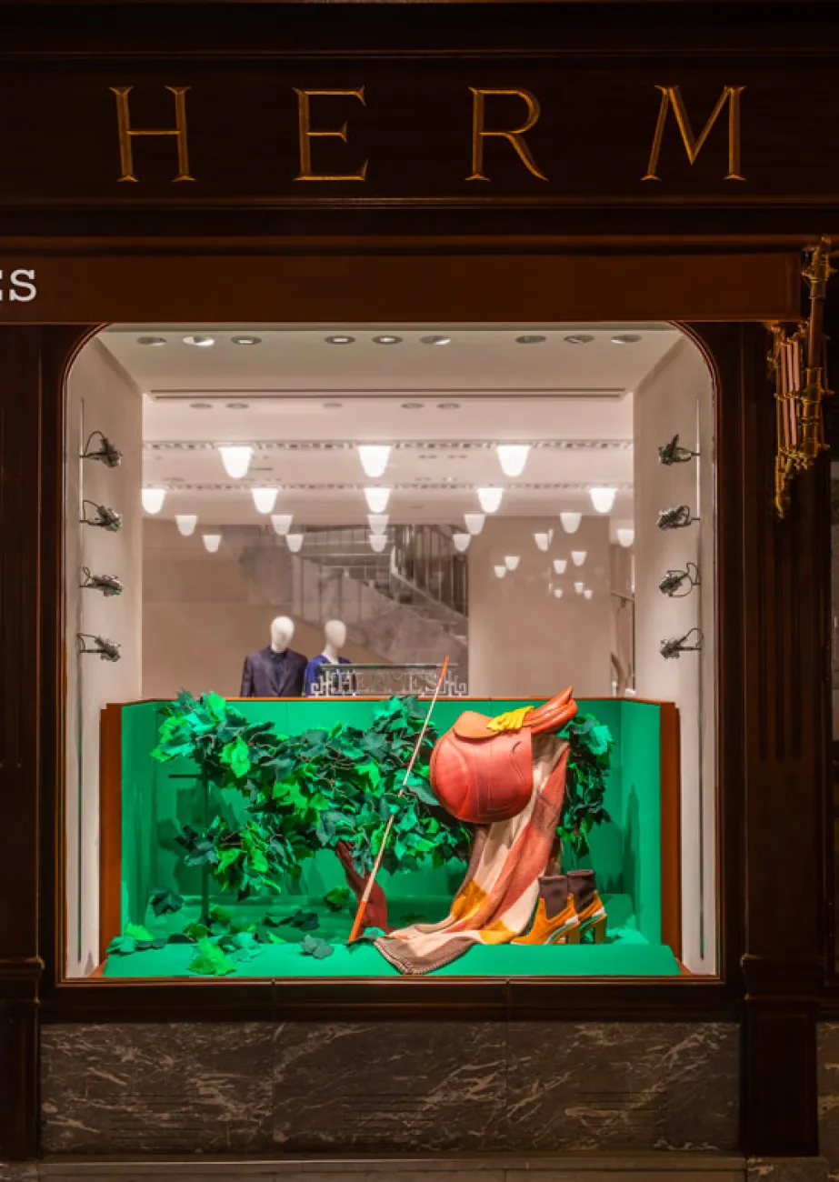 Un jardin d'automne pour Hermès Un jardin d'automne pour Hermès