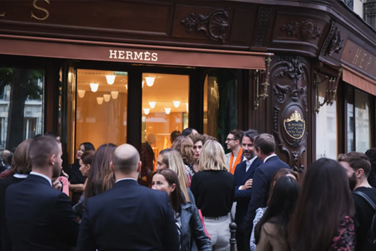 Un jardin d'automne pour Hermès Un jardin d'automne pour Hermès