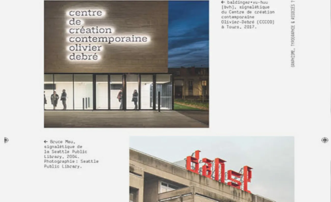 Graphisme et typographie Graphisme et typographie