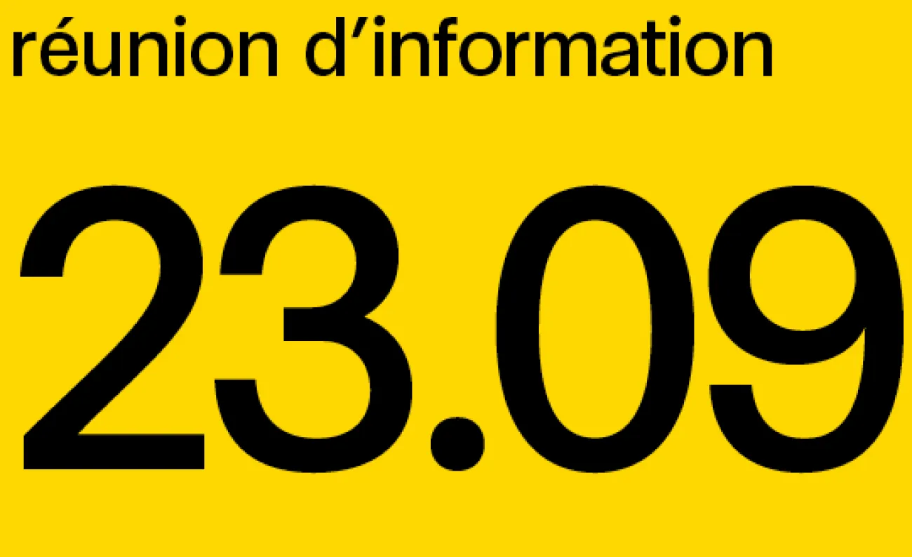 Réunion d'information
