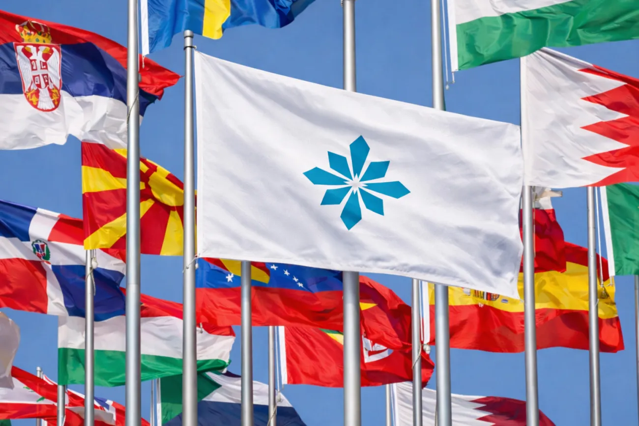 Un drapeau pour l'Antarctique