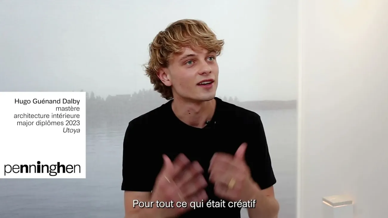 Preview image for the gge video "Témoignage - Filière Architecture Intérieure, par Hugo".