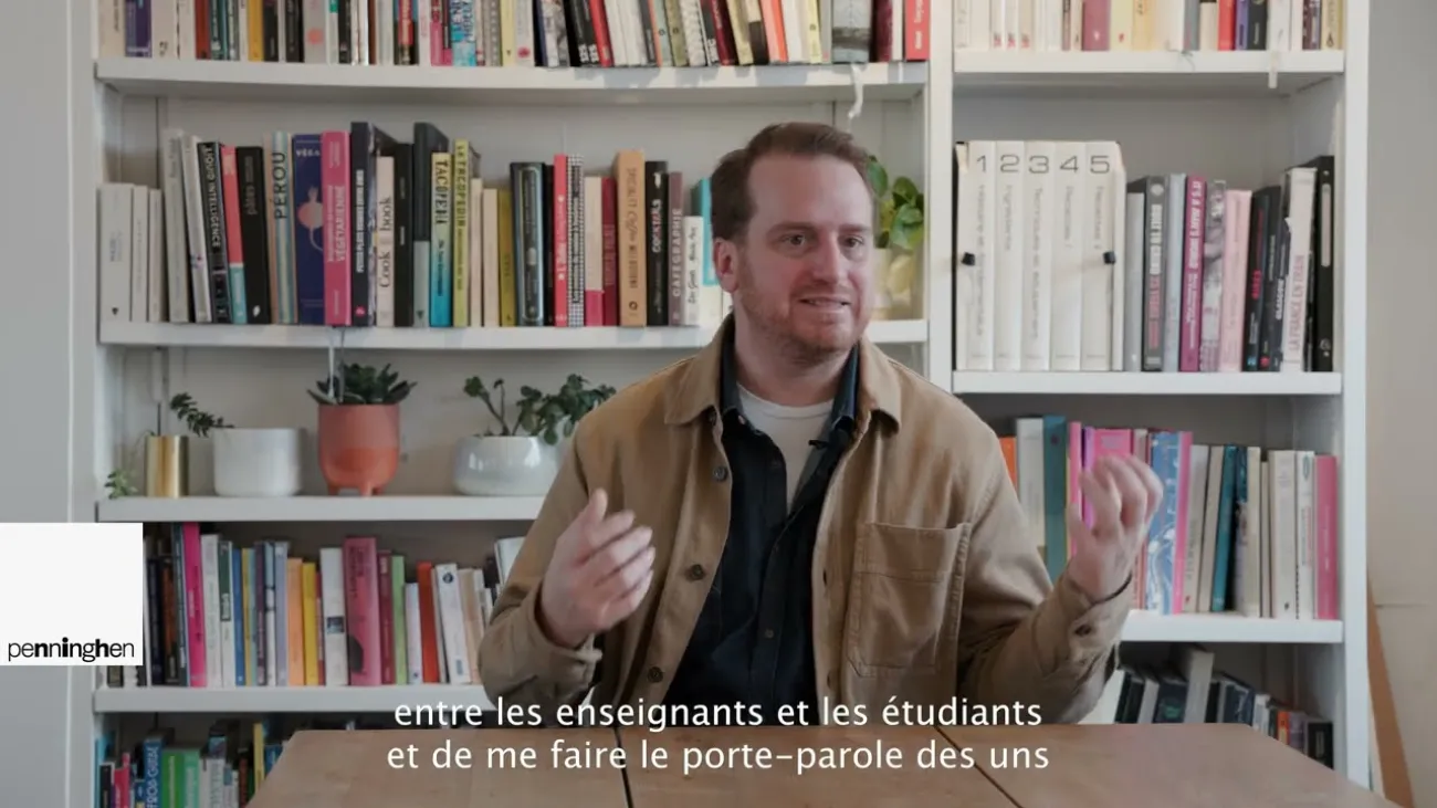 Preview image for the gge video "Construire sa posture éditoriale : Boris Coridian, enseignant en communication à Penninghen".