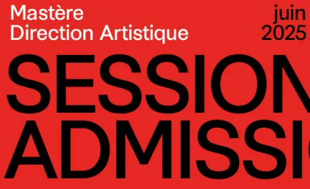 session d'admission mastère direction artistique