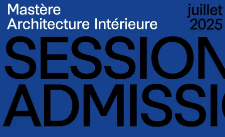 Session d'admission Architecture Intérieure Penninghen