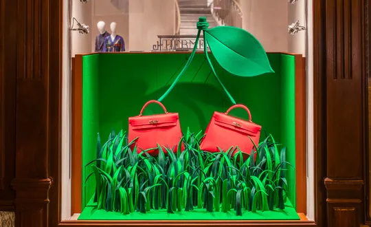 Un jardin d'automne pour Hermès Un jardin d'automne pour Hermès