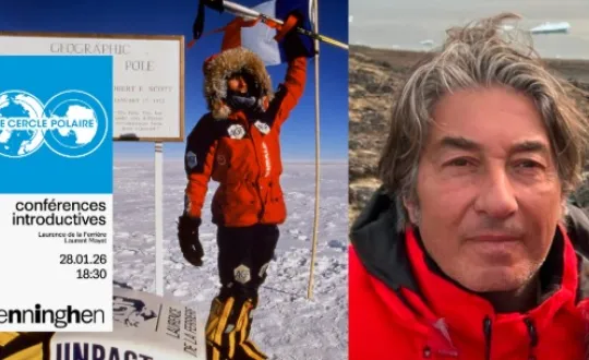 Cercle polaire conférence antarctique Mayet