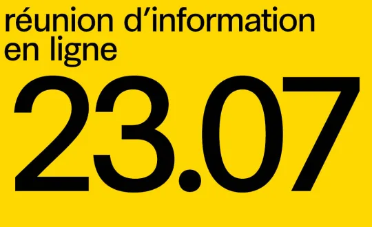 reunion information en ligne juillet