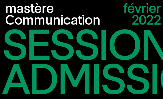session admission mastère communication Penninghen 